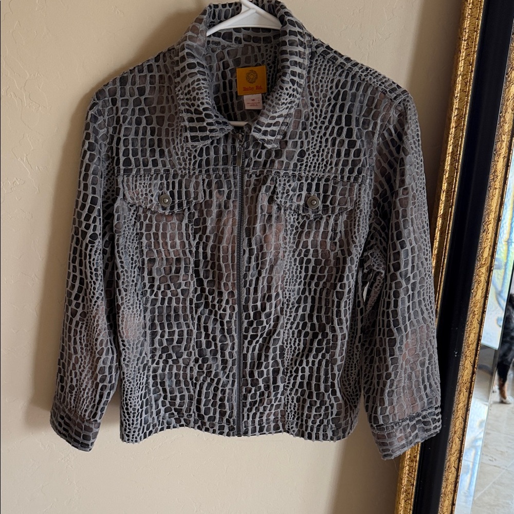 Ruby Rd. Zip Front Jacket - image 2